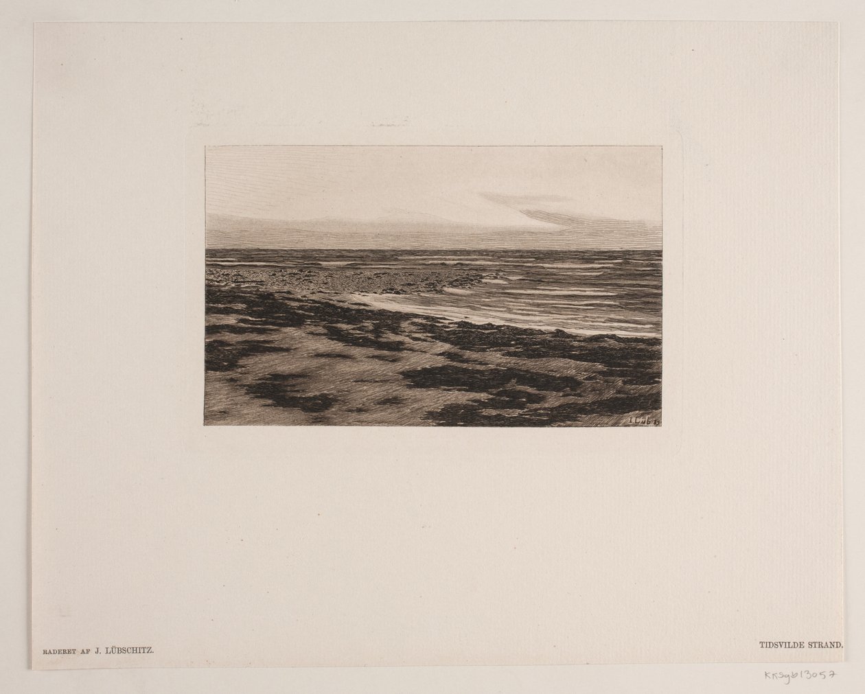 Tisvilde strand af John Lübschitz