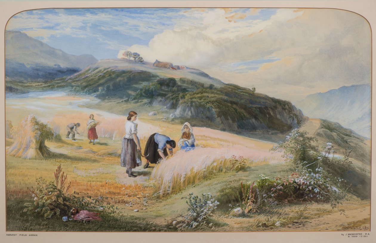 Høstmark, Arran af John MacWhirter