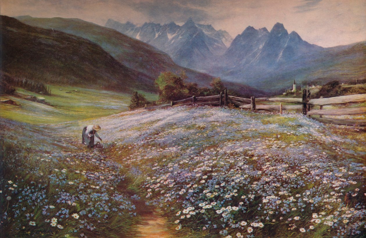 juni i det østrigske Tyrol, c1892 af John MacWhirter