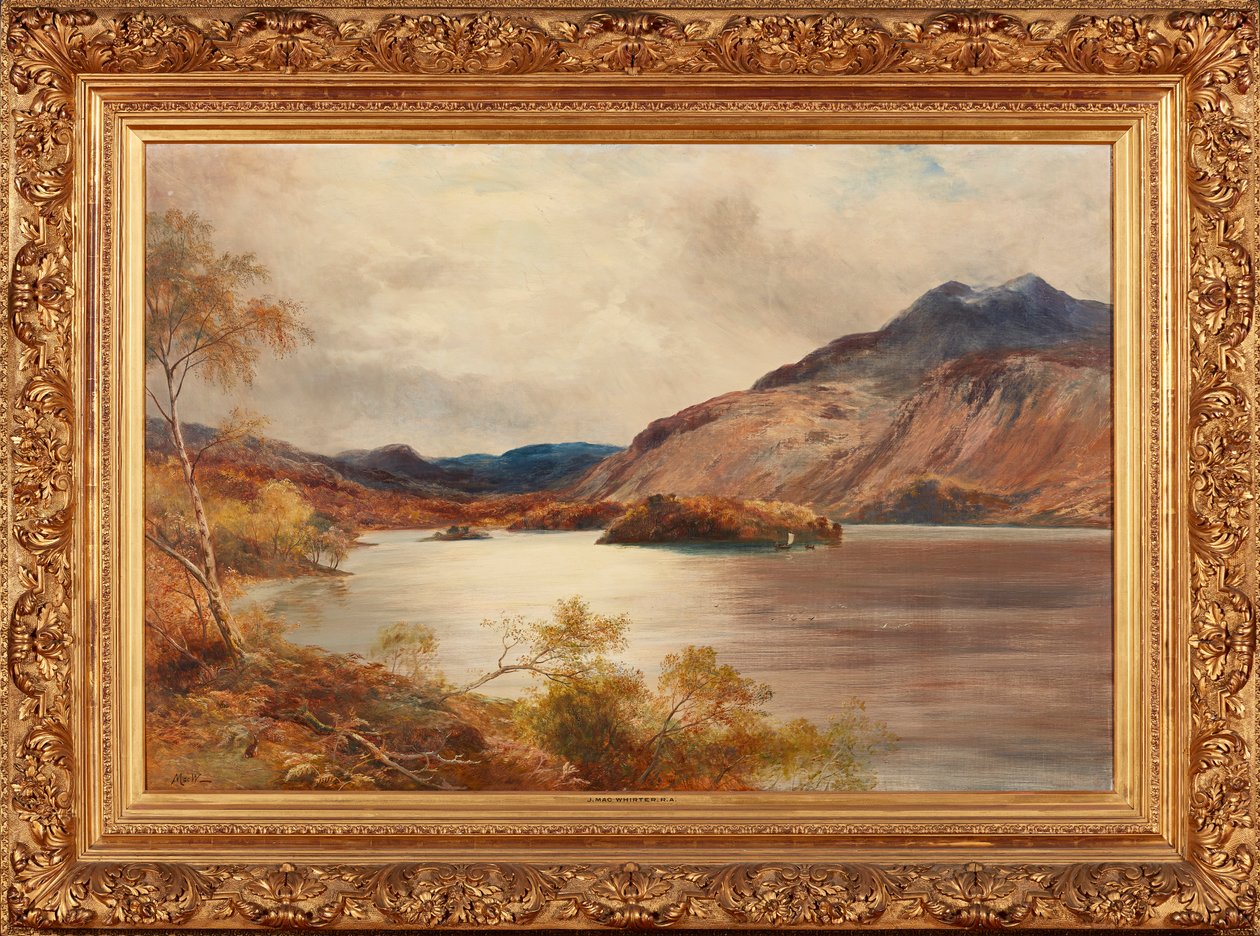 Loch Katrine (olie på lærred) af John MacWhirter