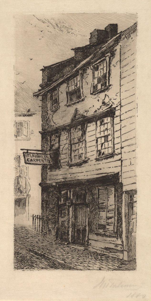 78 Cross Street, Boston, Massachusetts af John Mackie Falconer