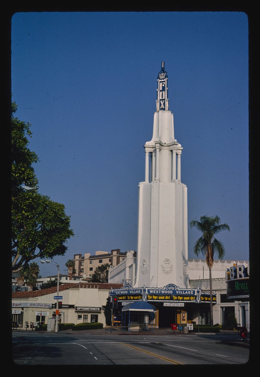 Fox Theater, Bakersfield, Californien, USA af John Margolies