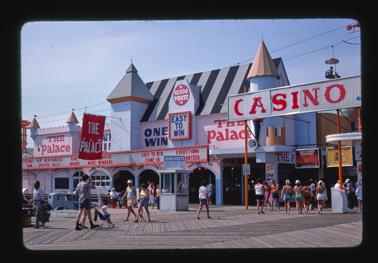The Palace, Seaside Heights, New Jersey, USA af John Margolies