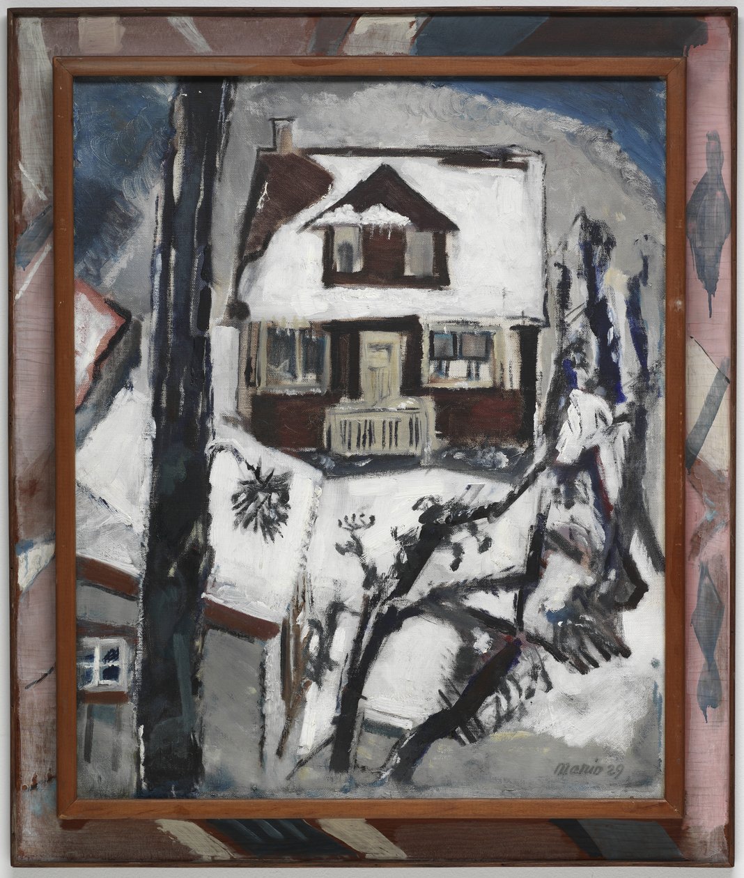 Fra mit vindue, Cliffside, New Jersey af John Marin