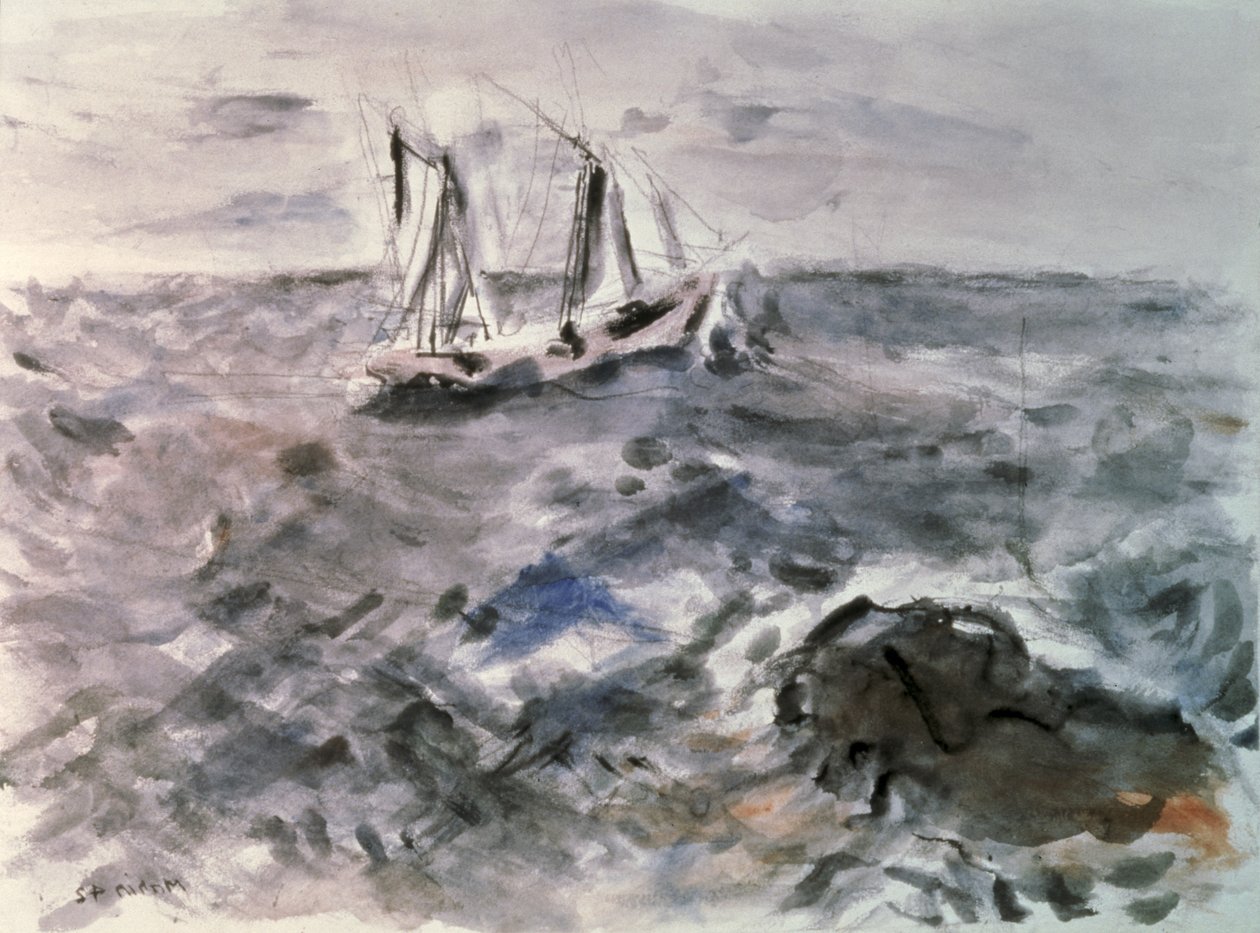 Havfantasi nr. III af John Marin