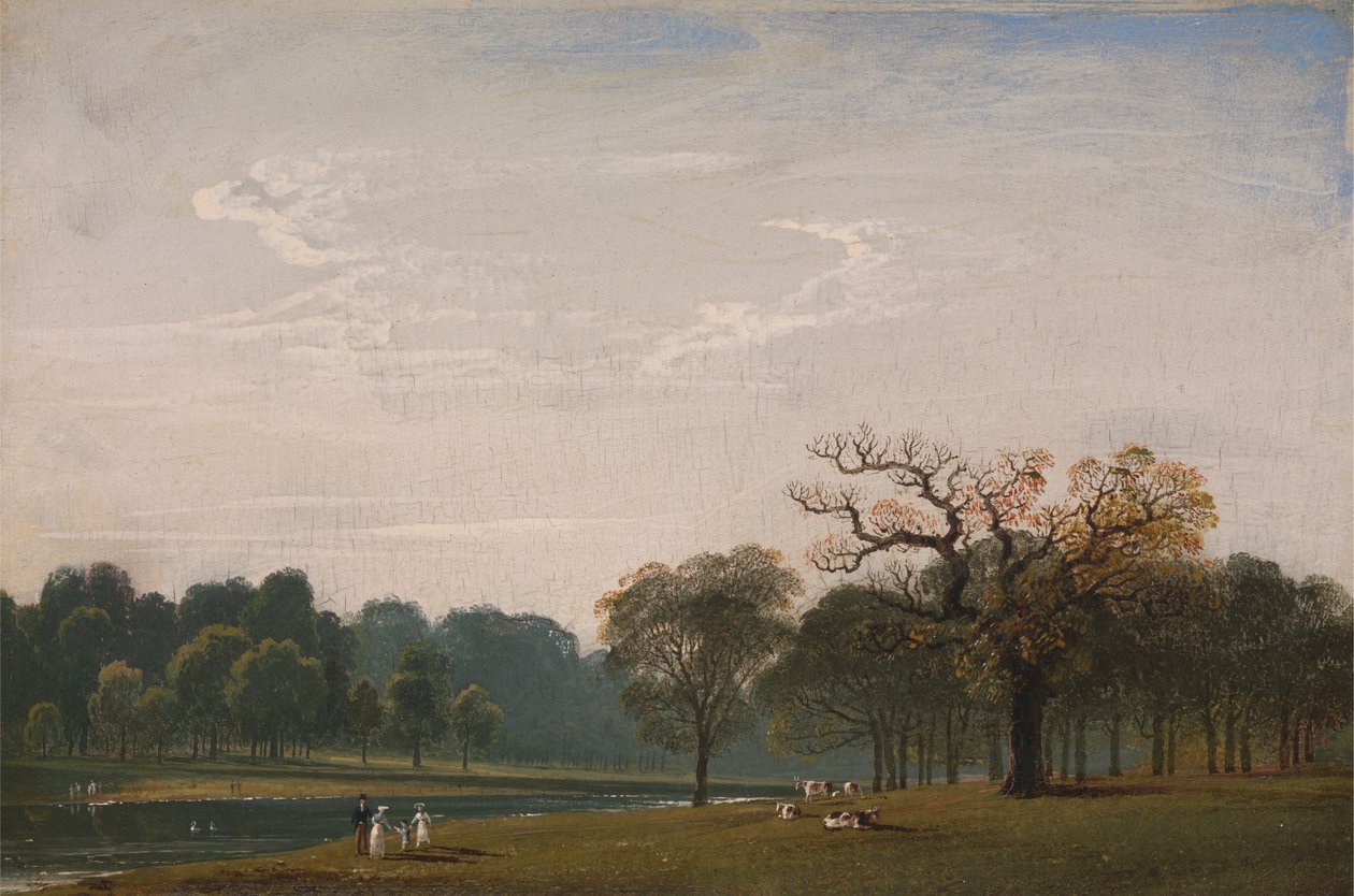 Kensington Gardens af John Martin