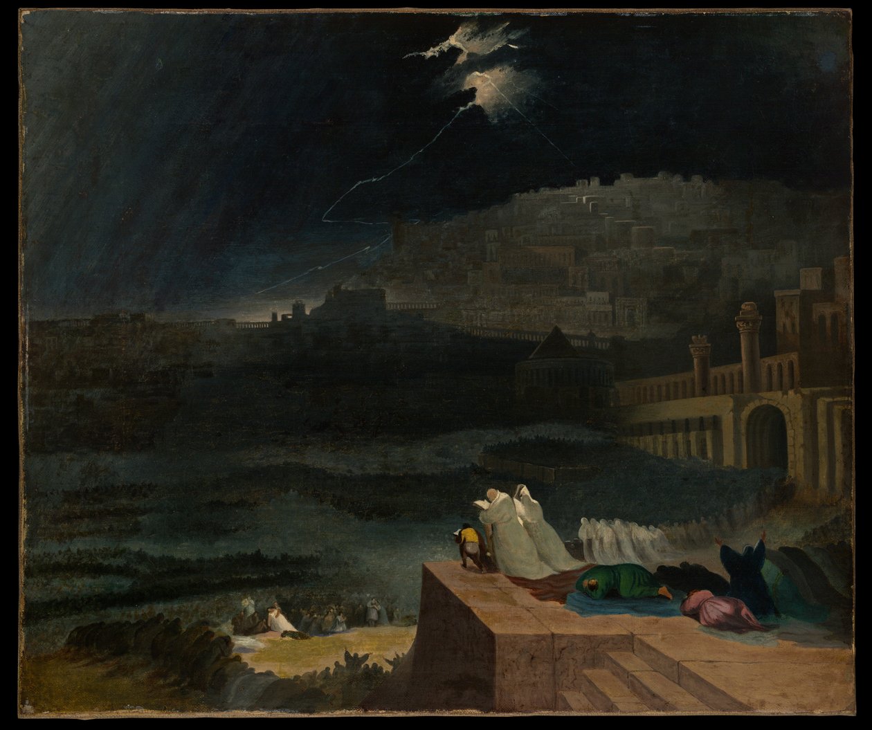 Nineves omvendelse af John Martin
