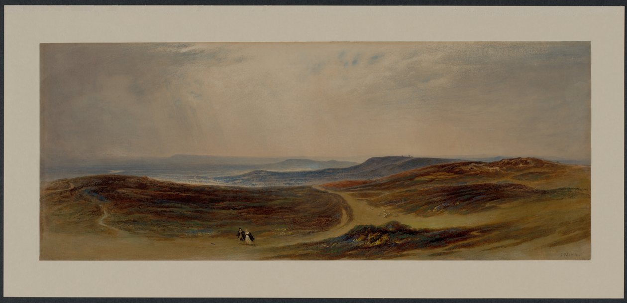 The Valley of the Tyne, mit hjemland nær Henshaw af John Martin