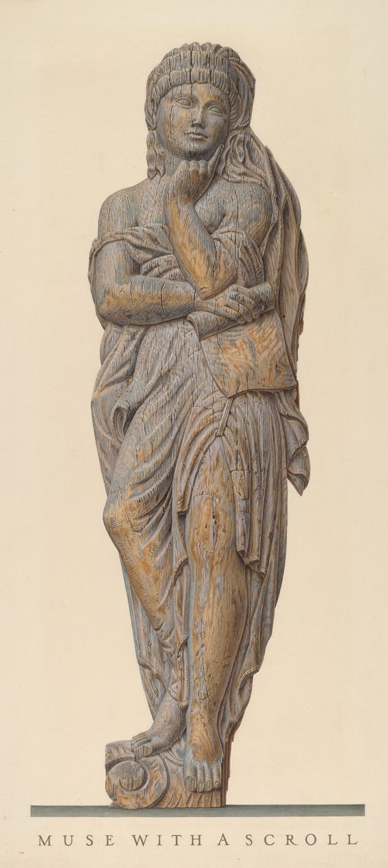 Cirkusvognsfigur: Muse af John Matulis
