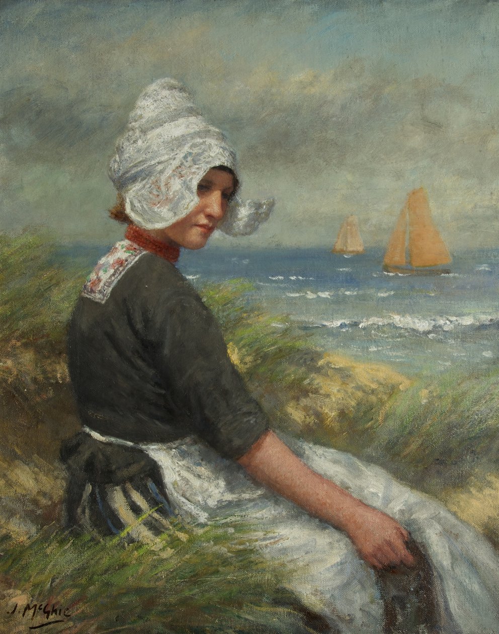 hollandsk pige af John McGhie