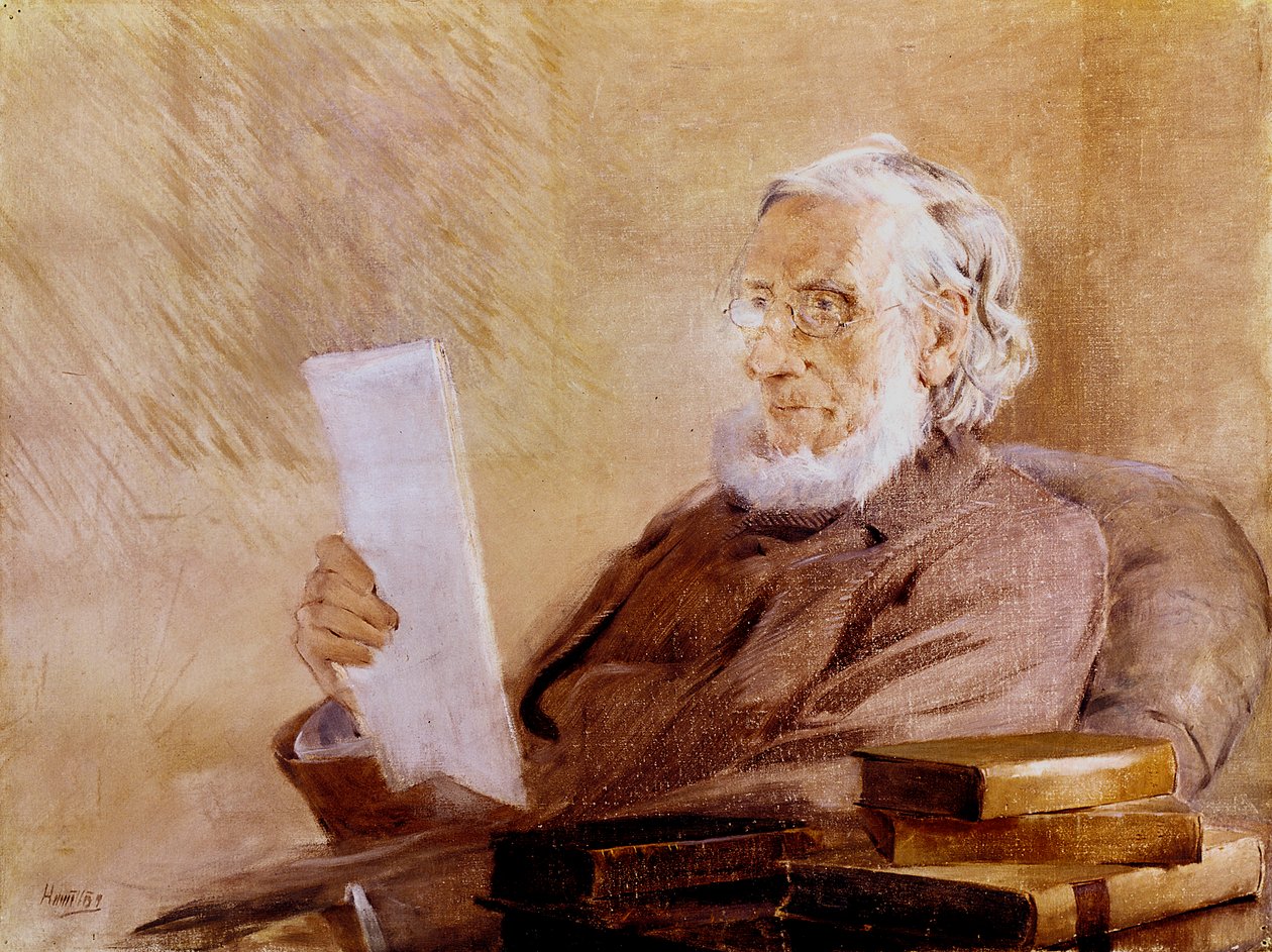 John Tyndall, irsk født fysiker og bjergbestiger, 1893 af John McLure Hamilton