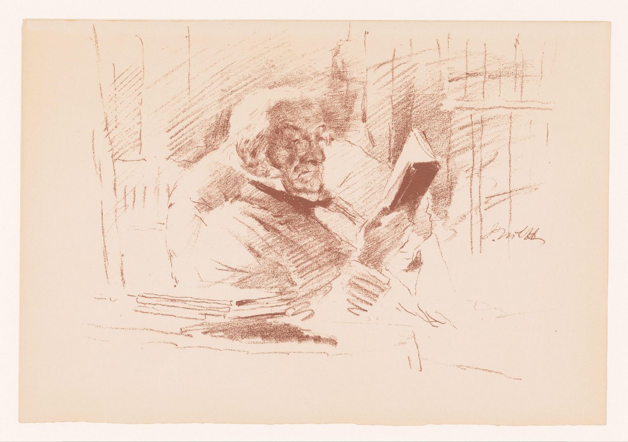 Portret af Mr. Gladstone af John Mc Lure Hamilton