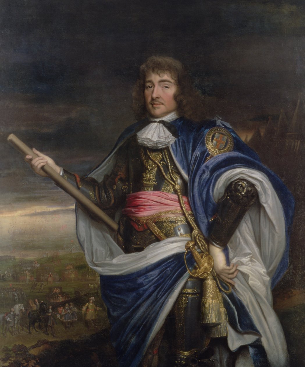 General George Monck, 1. hertug af Albemarle (1608-70), 1668 af John Michael Wright