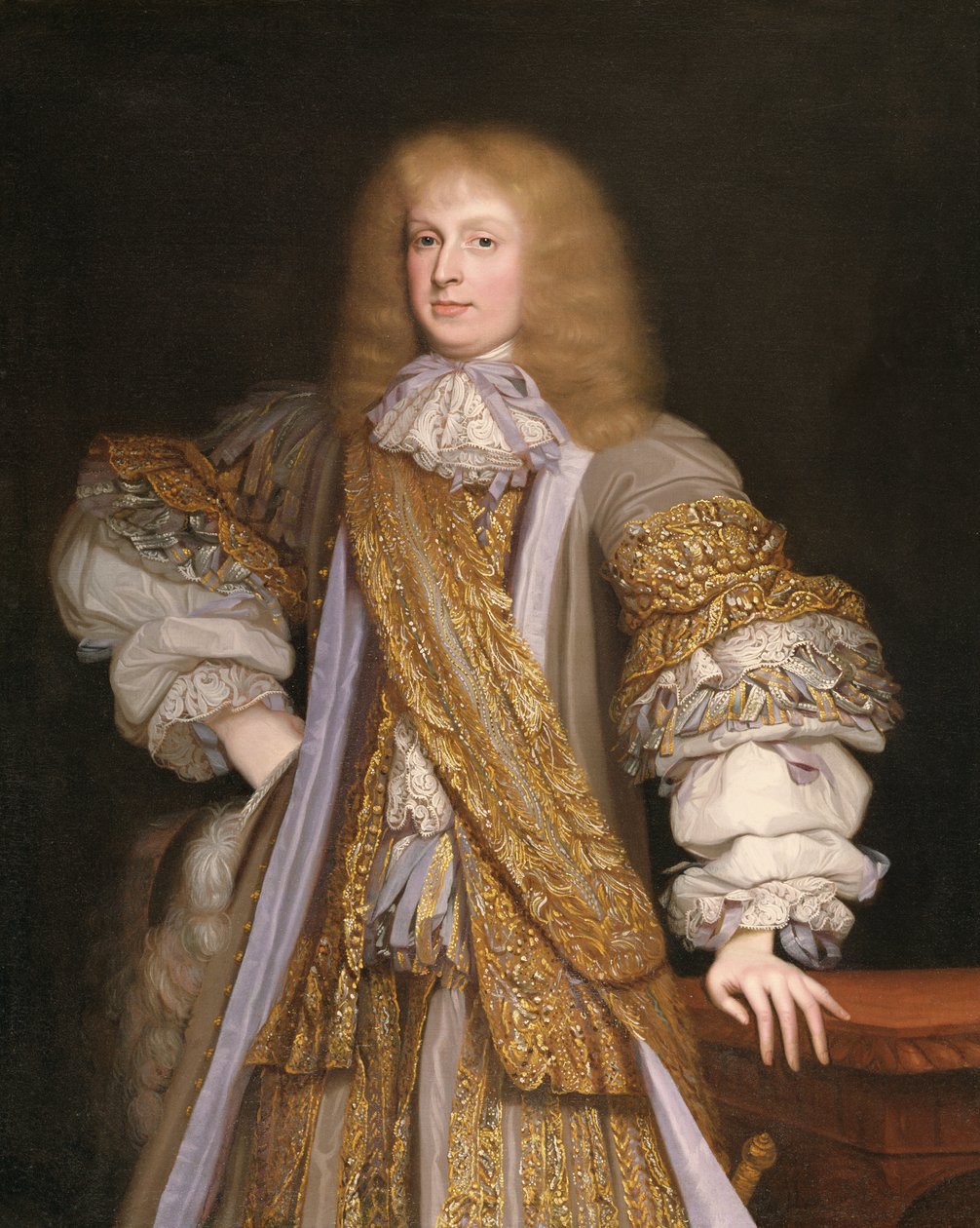 Sir John Corbet af Adderley, ca. 1676 af John Michael Wright