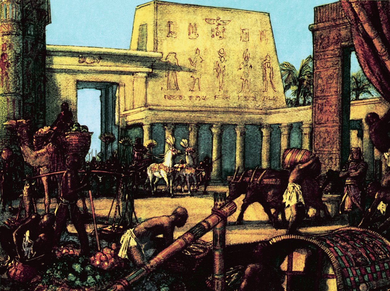 Hvordan egypterne grundlagde et imperium af John Millar Watt