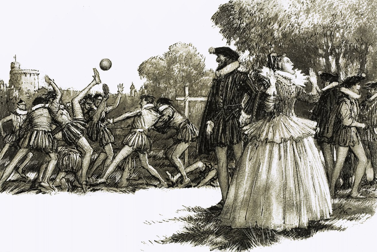 Dronning Elizabeth I var forfærdet over den brutale sport af John Millar Watt