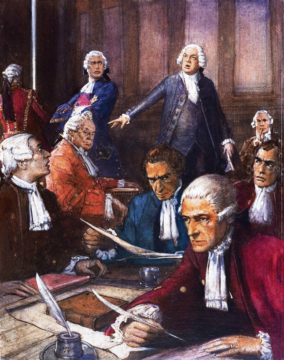 Den franske nationalforsamling af John Millar Watt