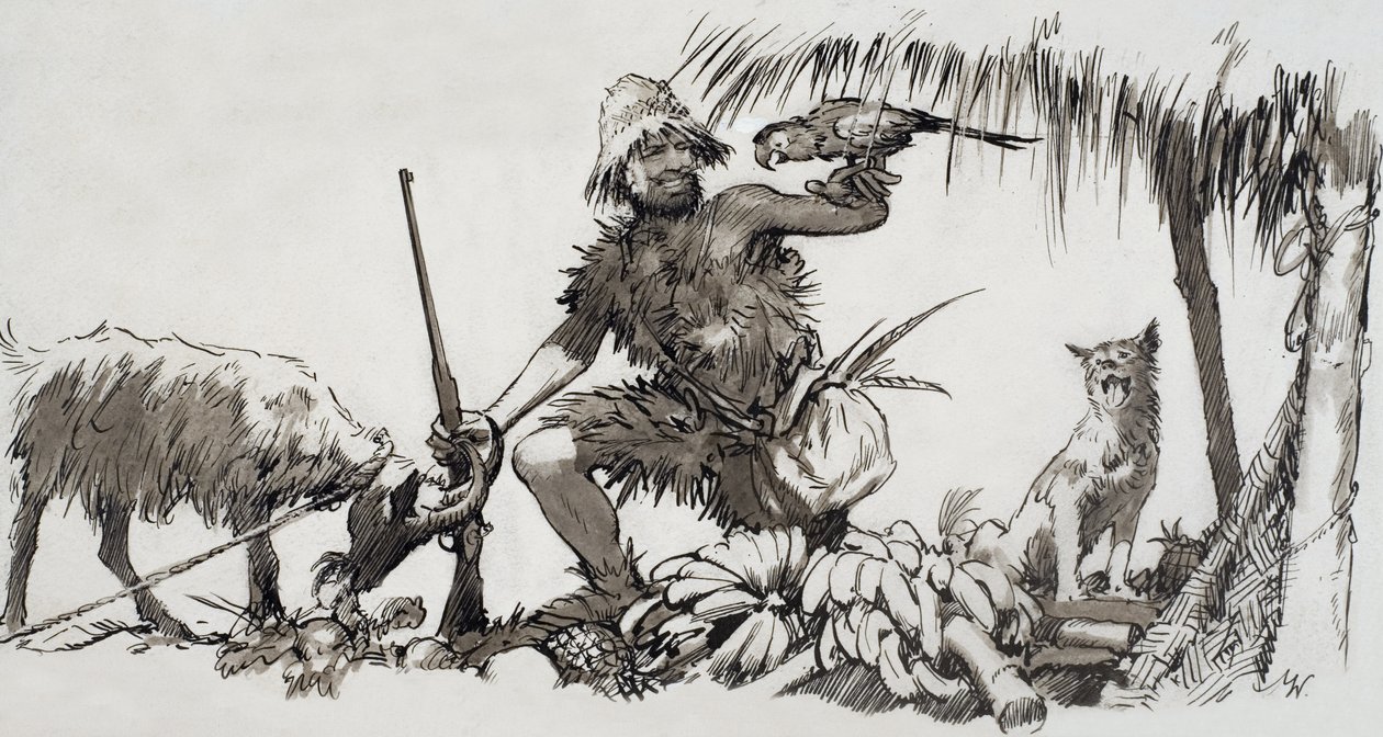 Hvad der virkelig skete: Den virkelige Robinson Crusoe af John Millar Watt