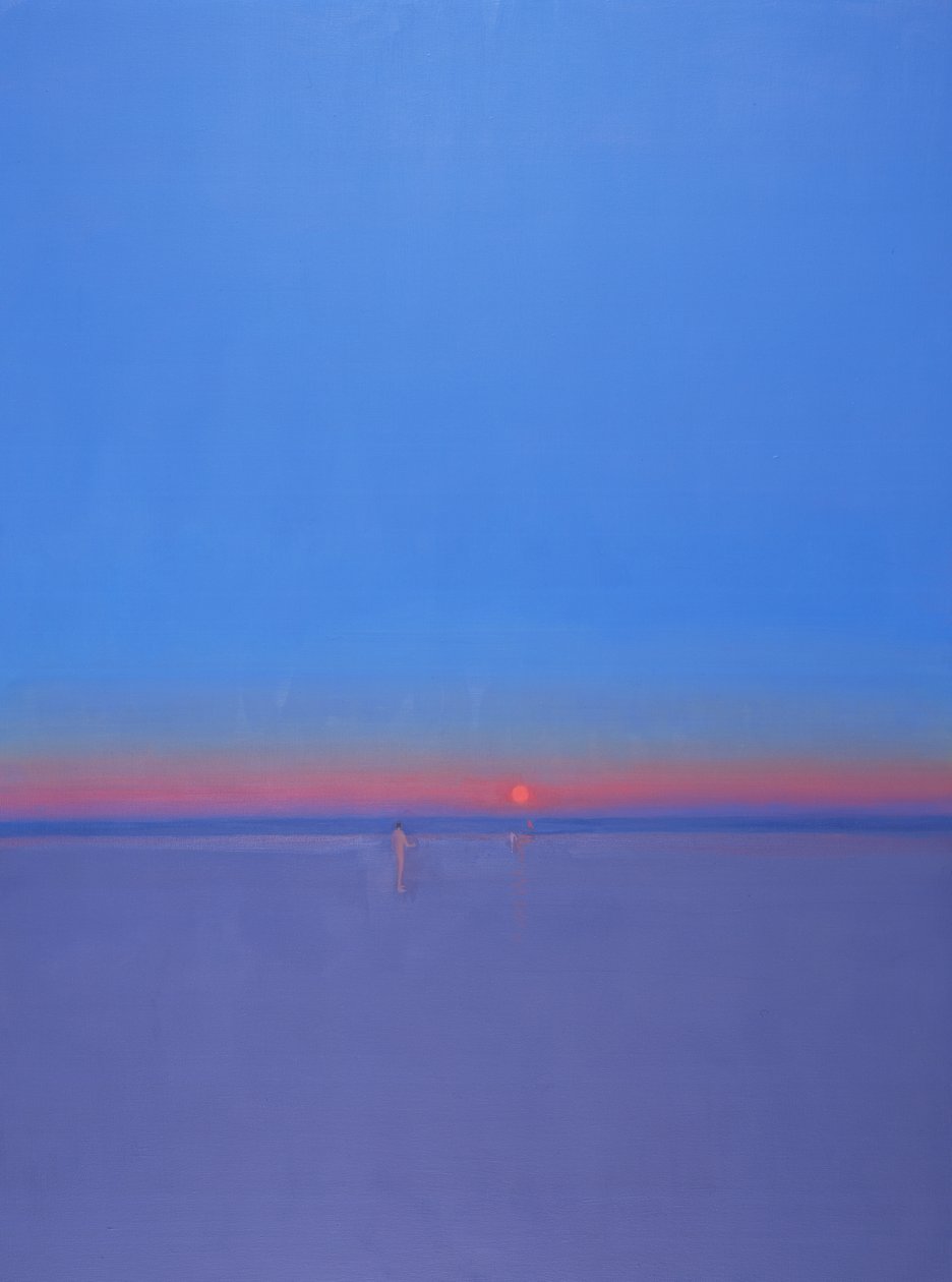 The Morning Beach, 1999 af John Miller