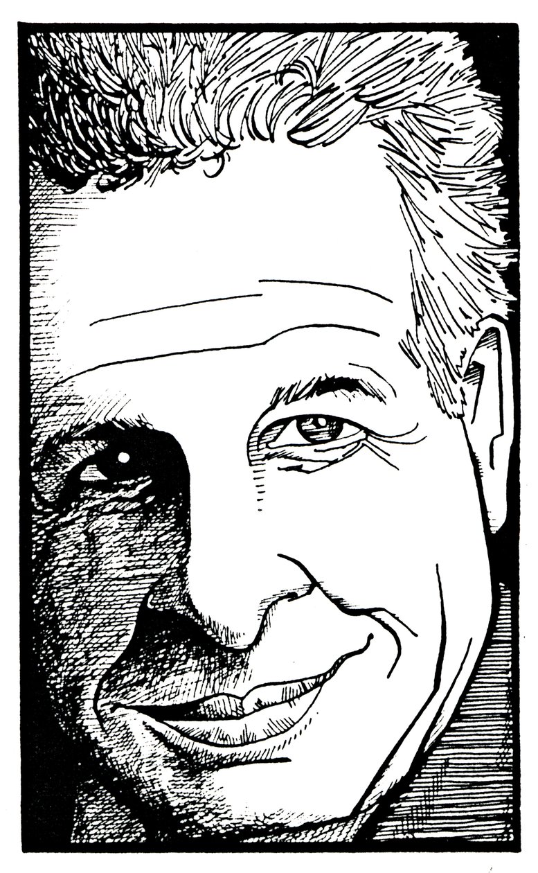 Alexander Goehr - portræt af John Minnion