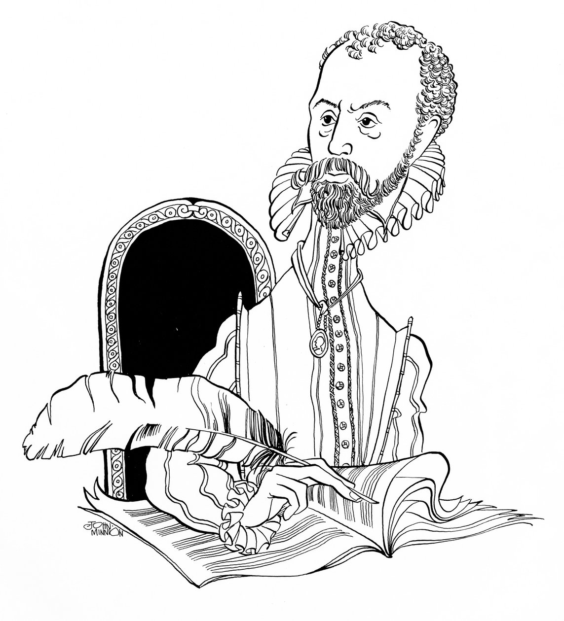 Orlande de Lassus, - Orlandus Lassus, - Orlando di Lasso, - Roland de Lassus, - Roland Delattre - fransk-flamsk komponist fra senrenæssancen. af John Minnion