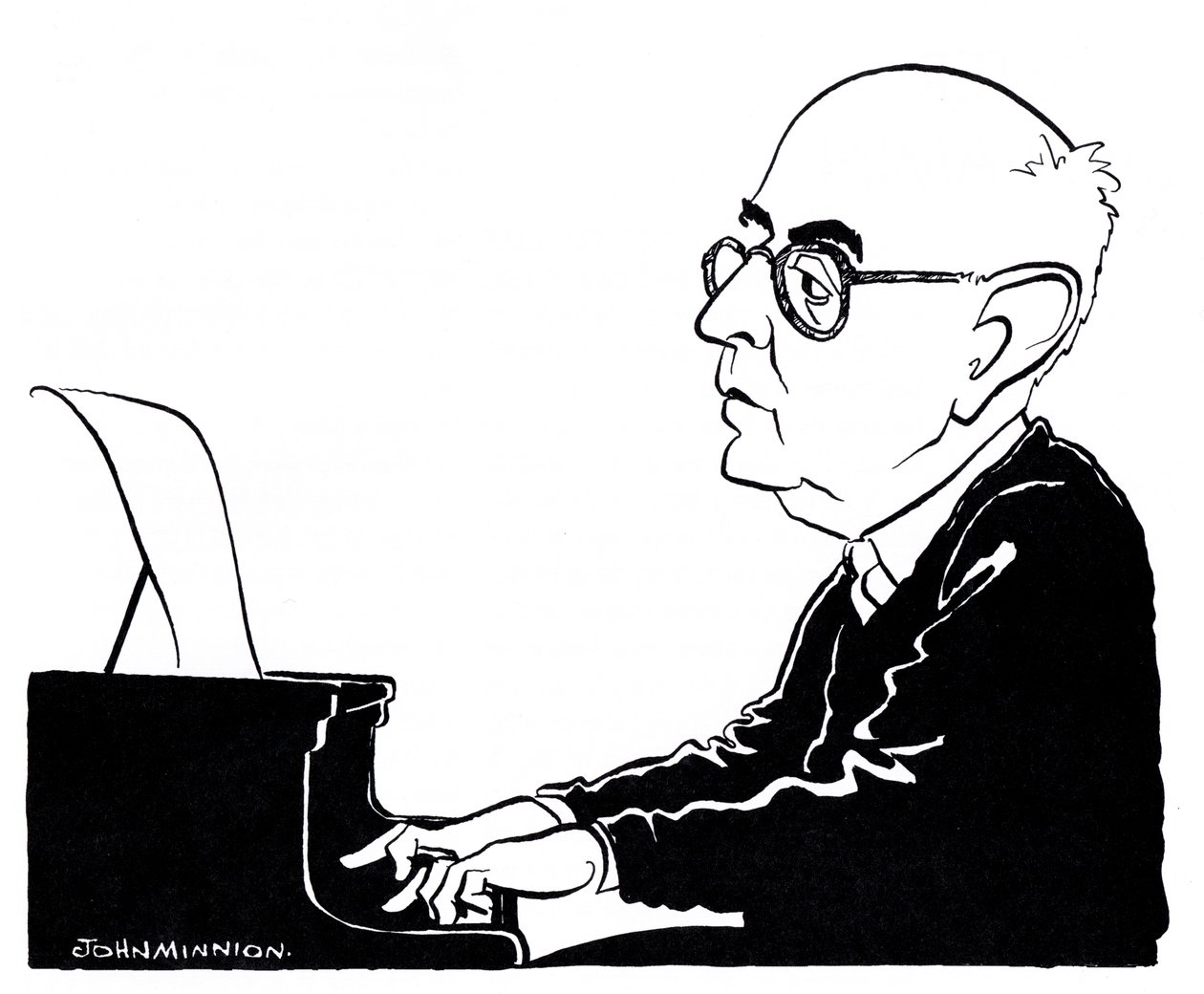 Theodor Ludwig Wiesengrund Adorno af John Minnion