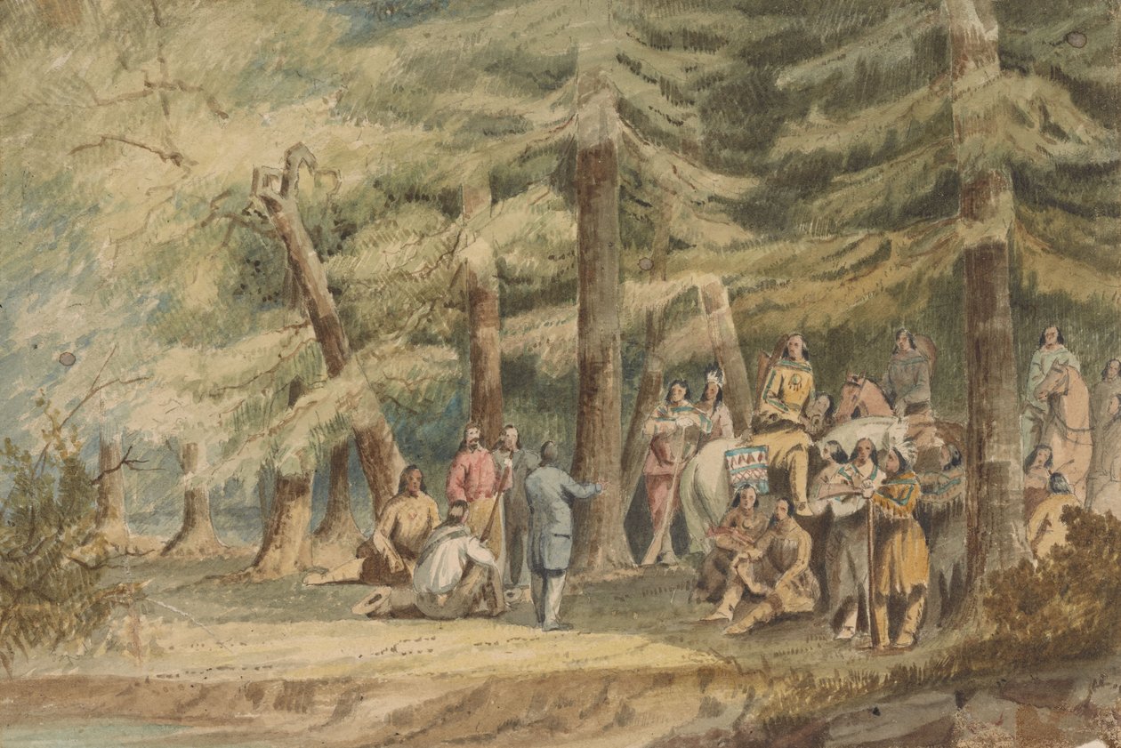 Nez Perces af John Mix Stanley