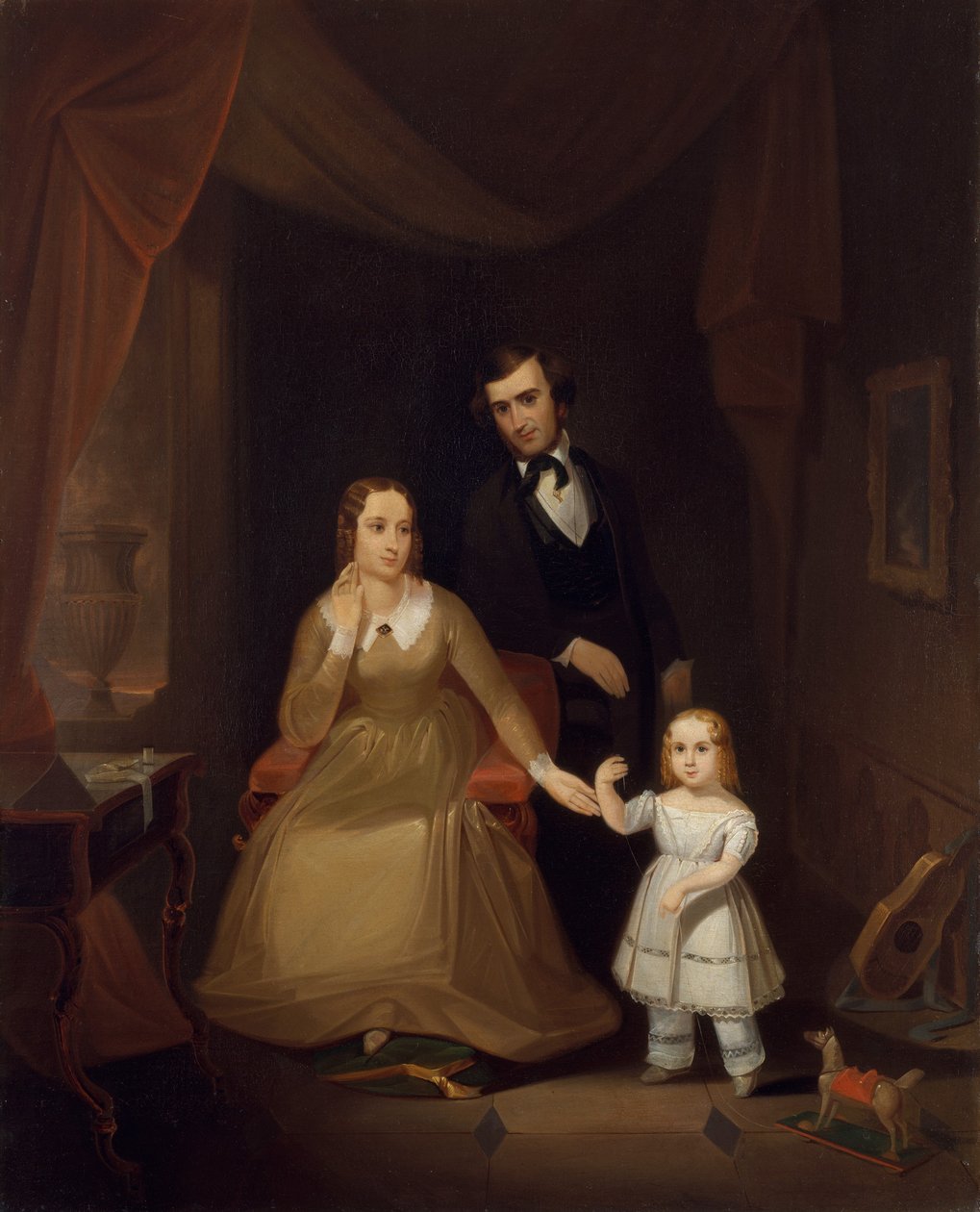 Familien Williamson, ca. 1841-42. af John Mix Stanley