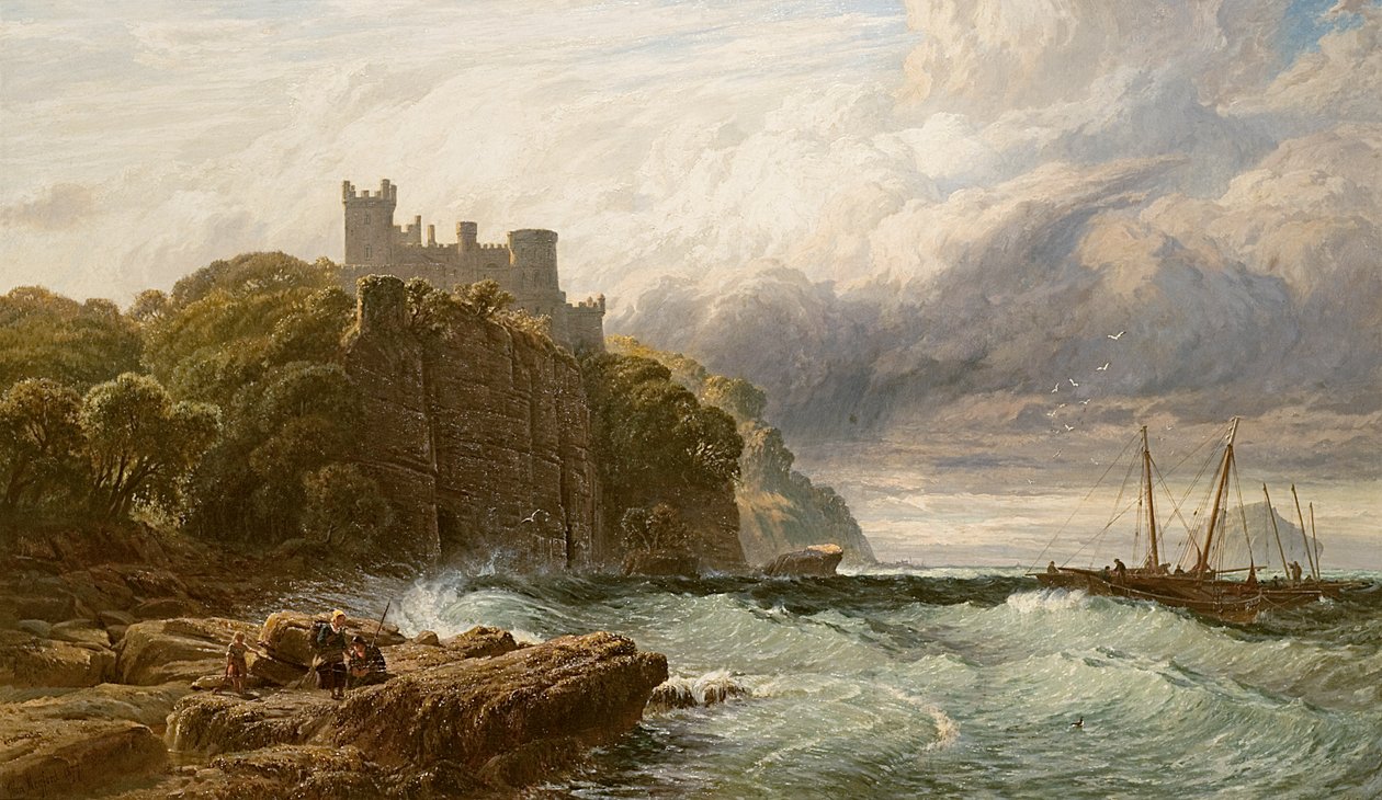 Culzean Castle, Ayrshire, 1877 af John Mogford