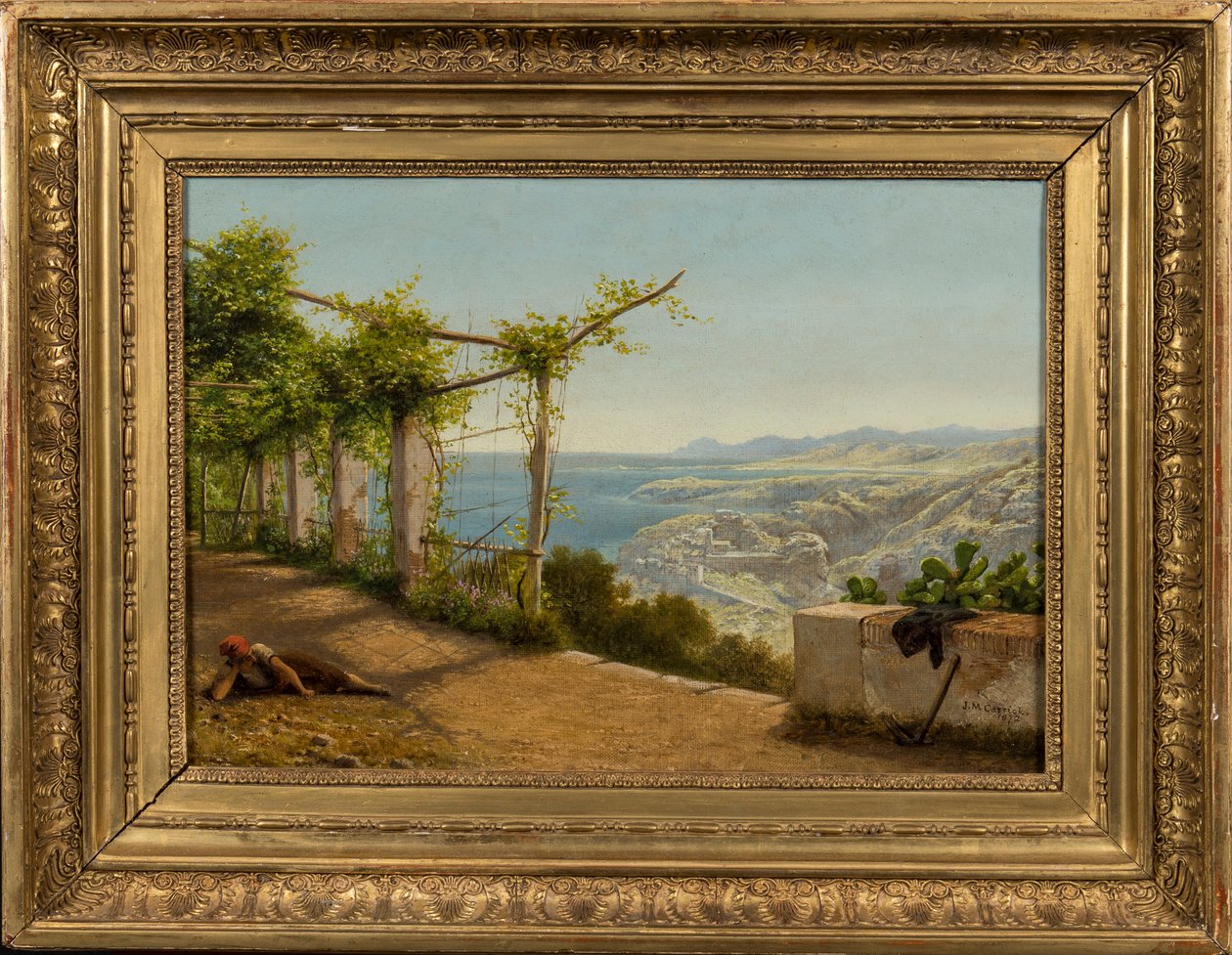 I nærheden af Nice, 1872 af John Mulcaster Carrick