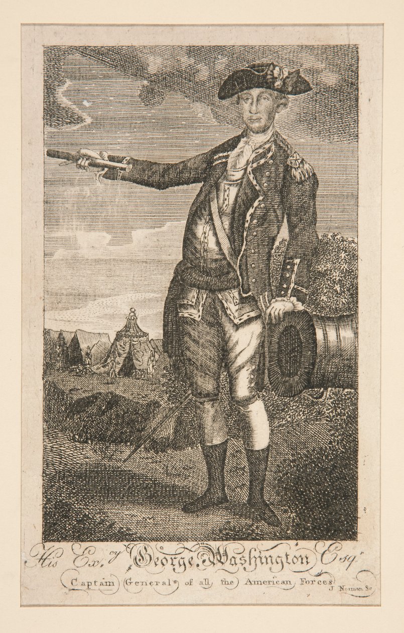 Hans eks. George Washington Esq.r af John Norman
