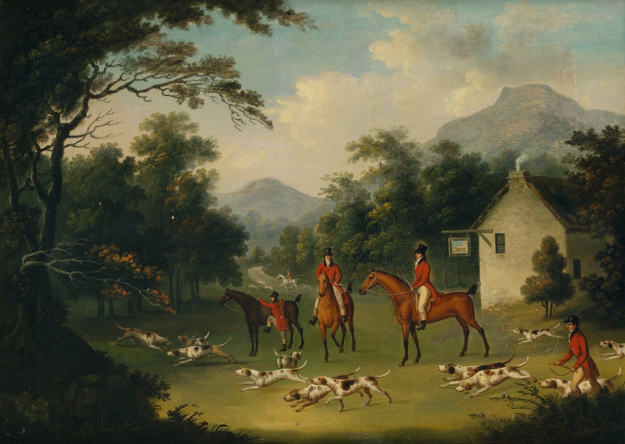 The Meet (olie) af John Nott Sartorius