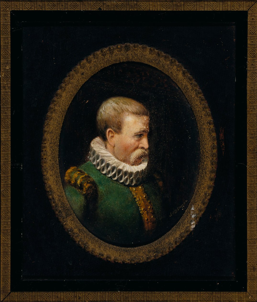 Portræt af en huguenot-herre fra Karl IX
