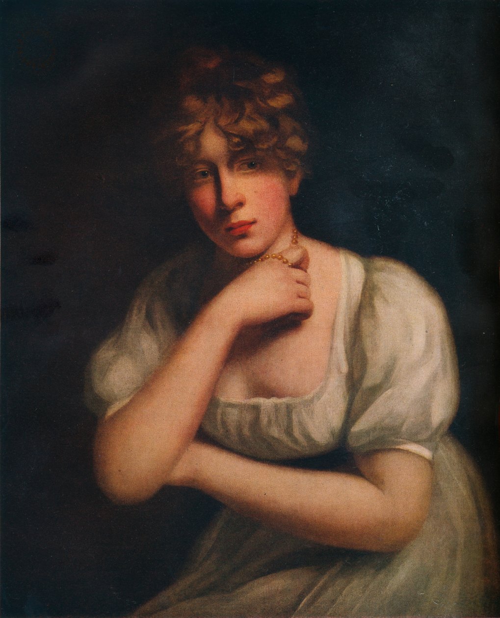 Miss Holcroft, c1700-tallet, 1916 af John Opie