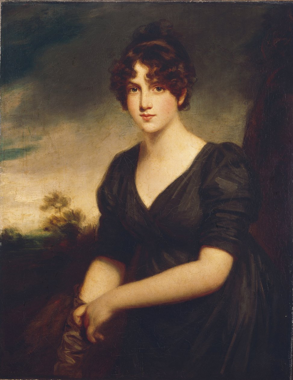 Portræt af frøken Frances Vinicombe, 1790