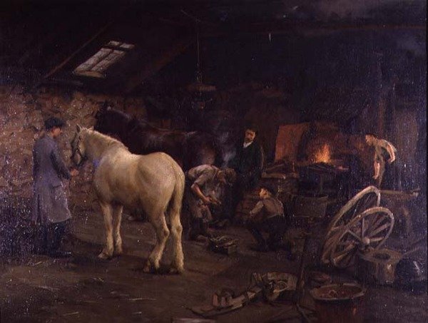 "Venter på hans tur" af John Percy Cooke