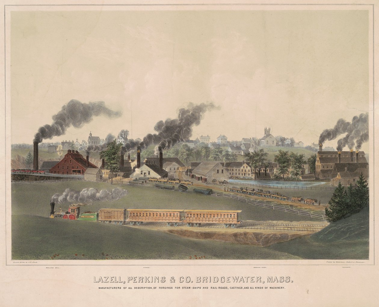 Lazell, Perkins & Co., Bridgewater, Mass. af John Perry Newell