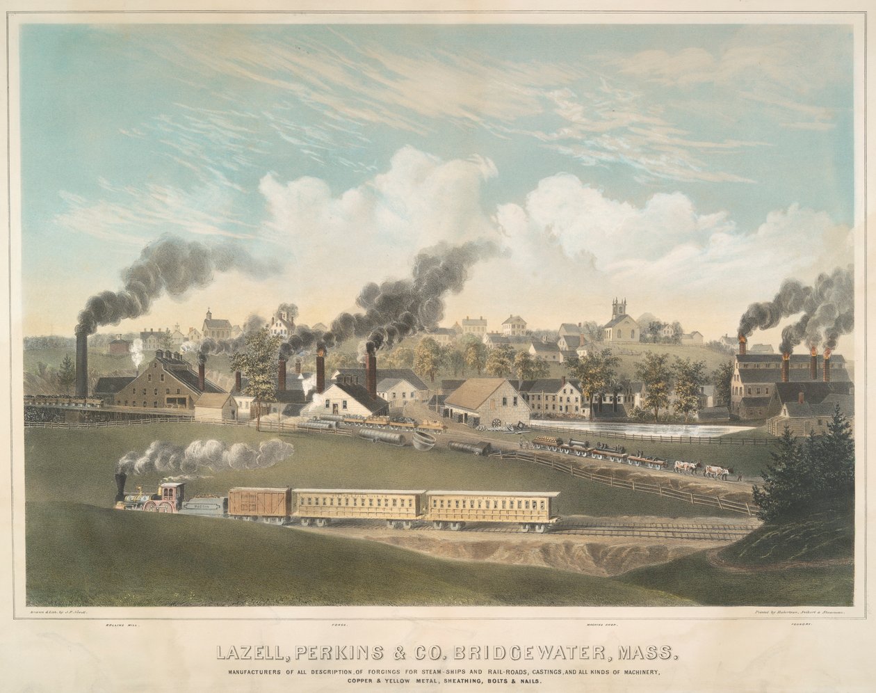 Lazell, Perkins & Co. Bridgewater, Mass. af John Perry Newell