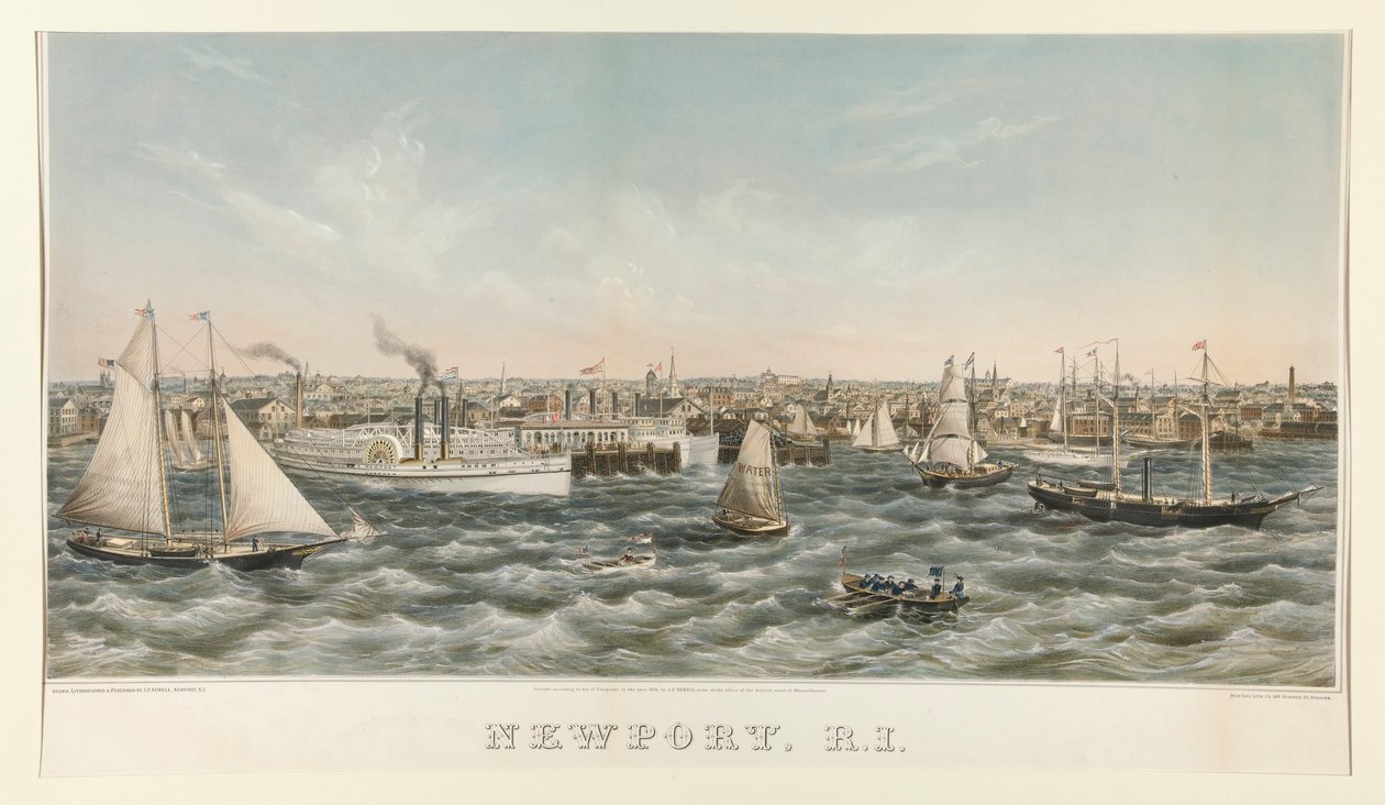 Newport, R.I. af John Perry Newell