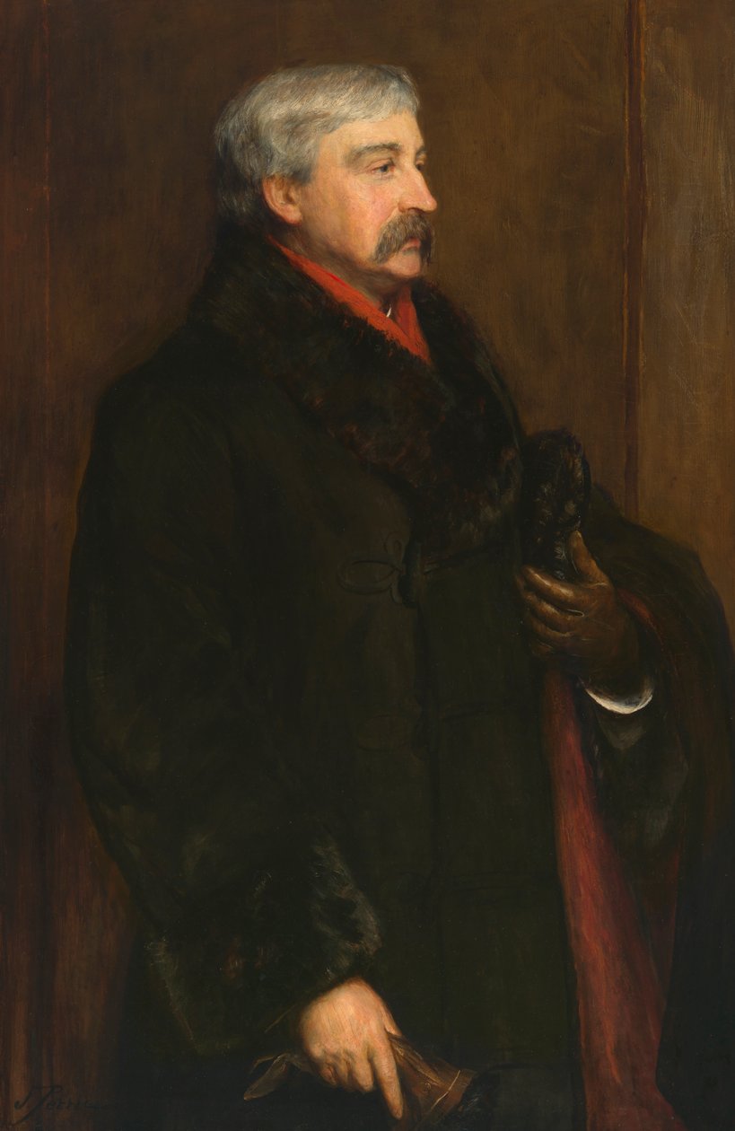 Bret Harte, 1884. af John Pettie