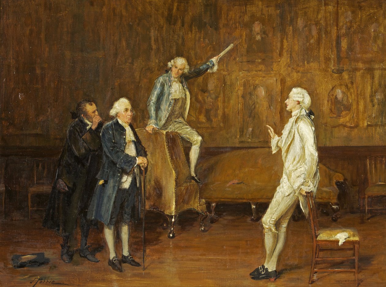 Charles Surface sælger sine forfædre af John Pettie