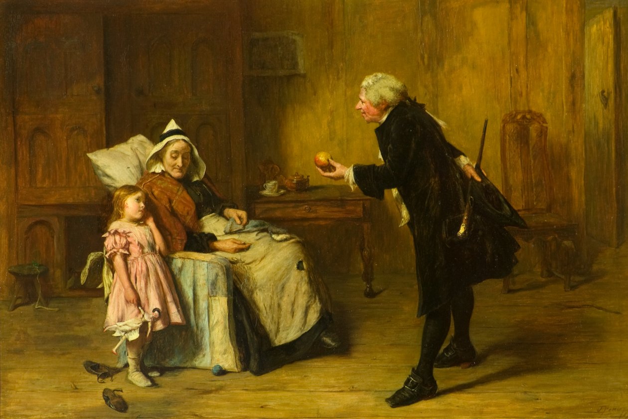 Lægebesøget af John Pettie