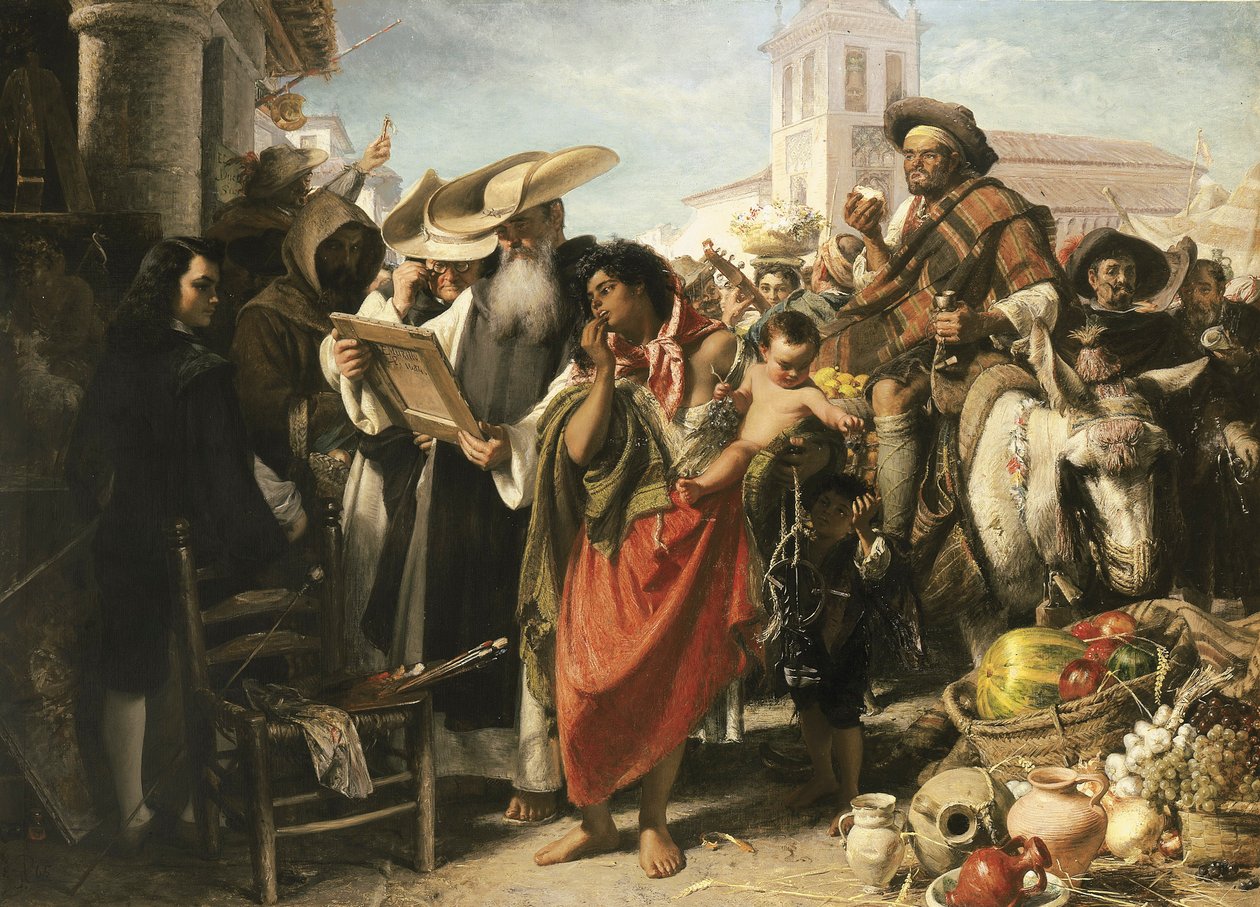 Murillos tidlige karriere, 1865 af John Phillip