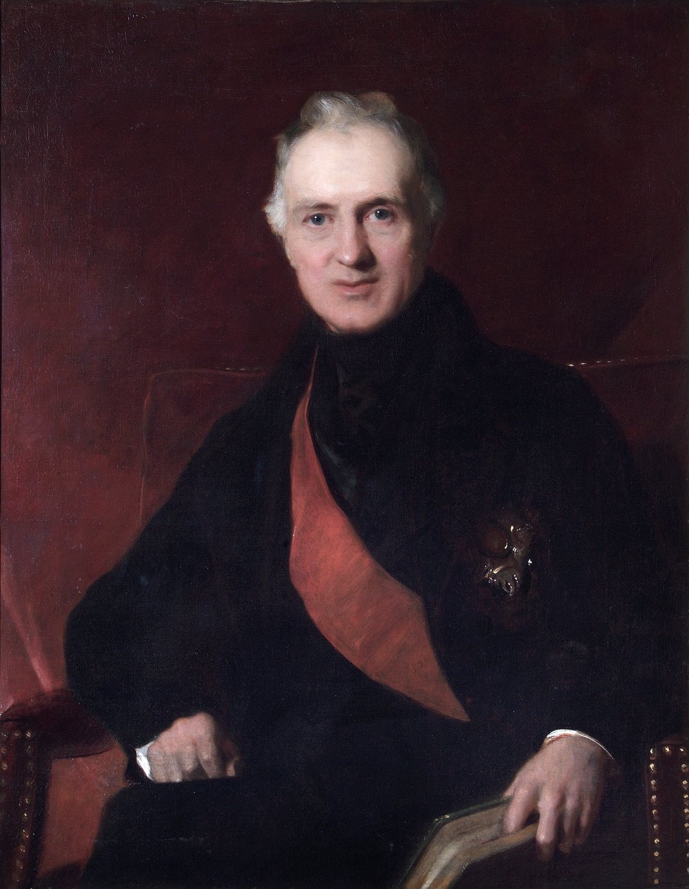 General Sir George Murray G.C.B. (olie på lærred) af John Prescott Knight