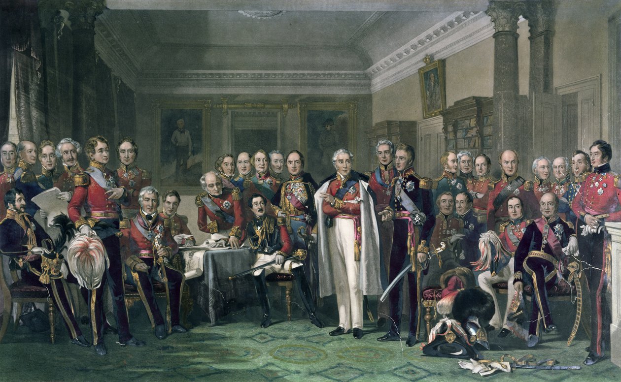 Peninsular Heroes i United Services Club af John Prescott Knight