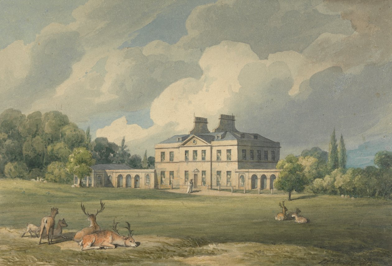 Addington Place, Surrey af John Preston Neale