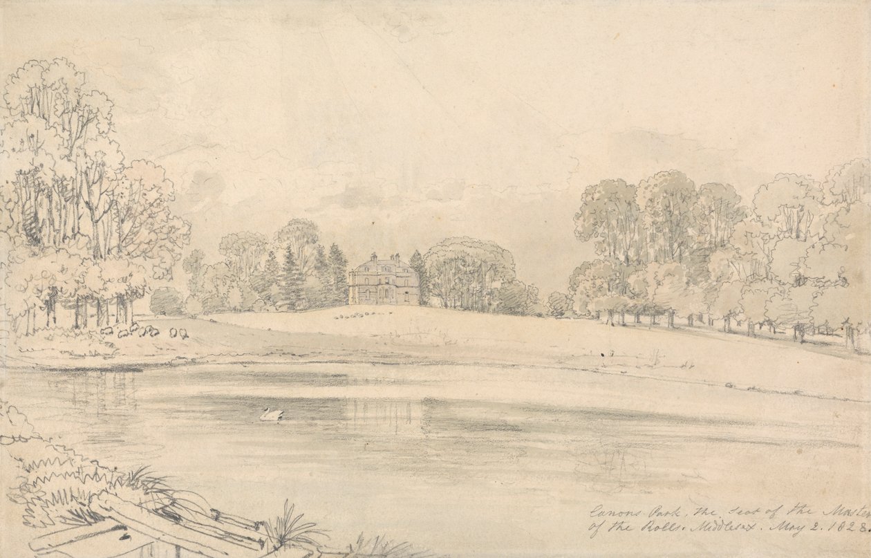 Canons Park af John Preston Neale