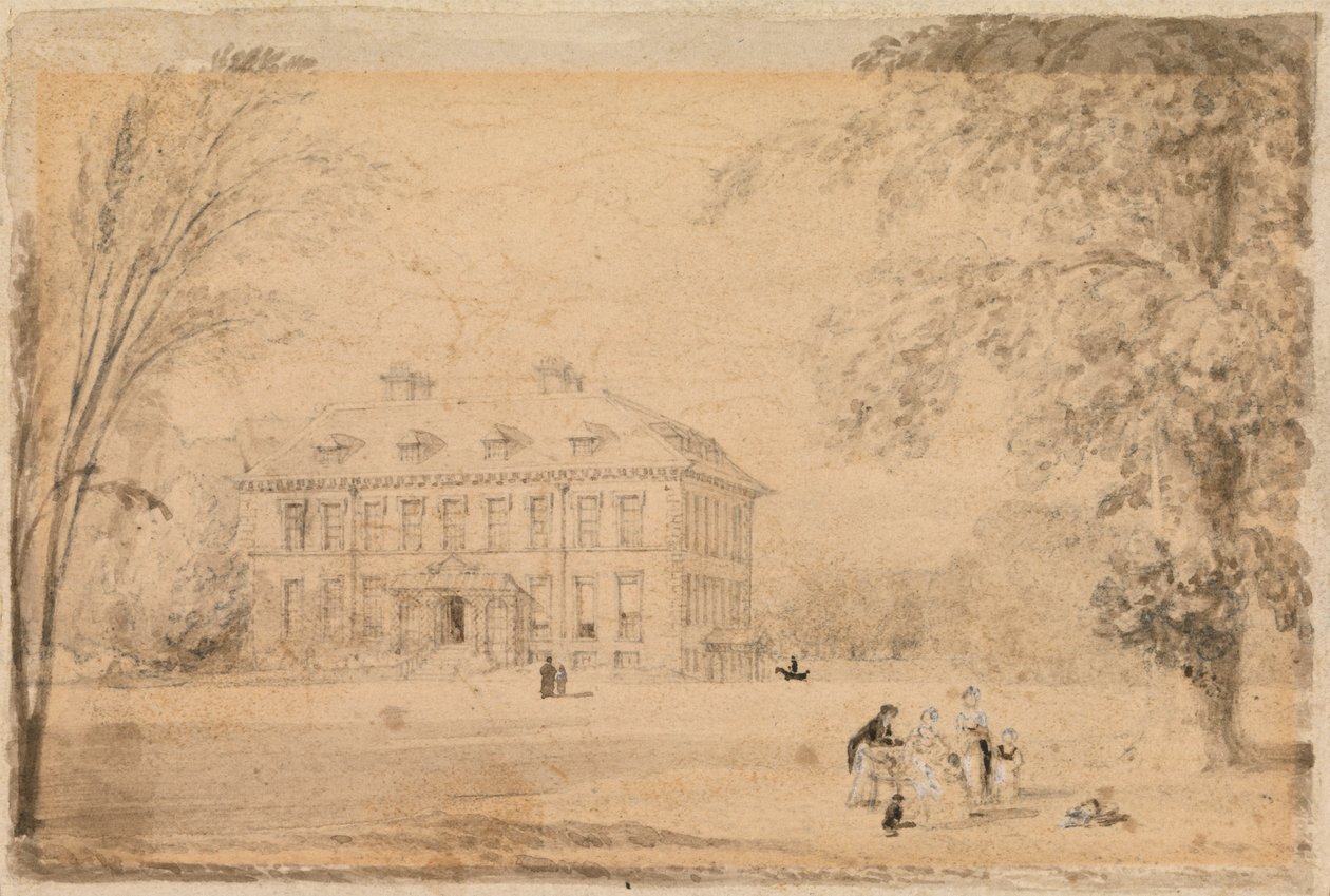 Kingston Lacy, Dorset af John Preston Neale