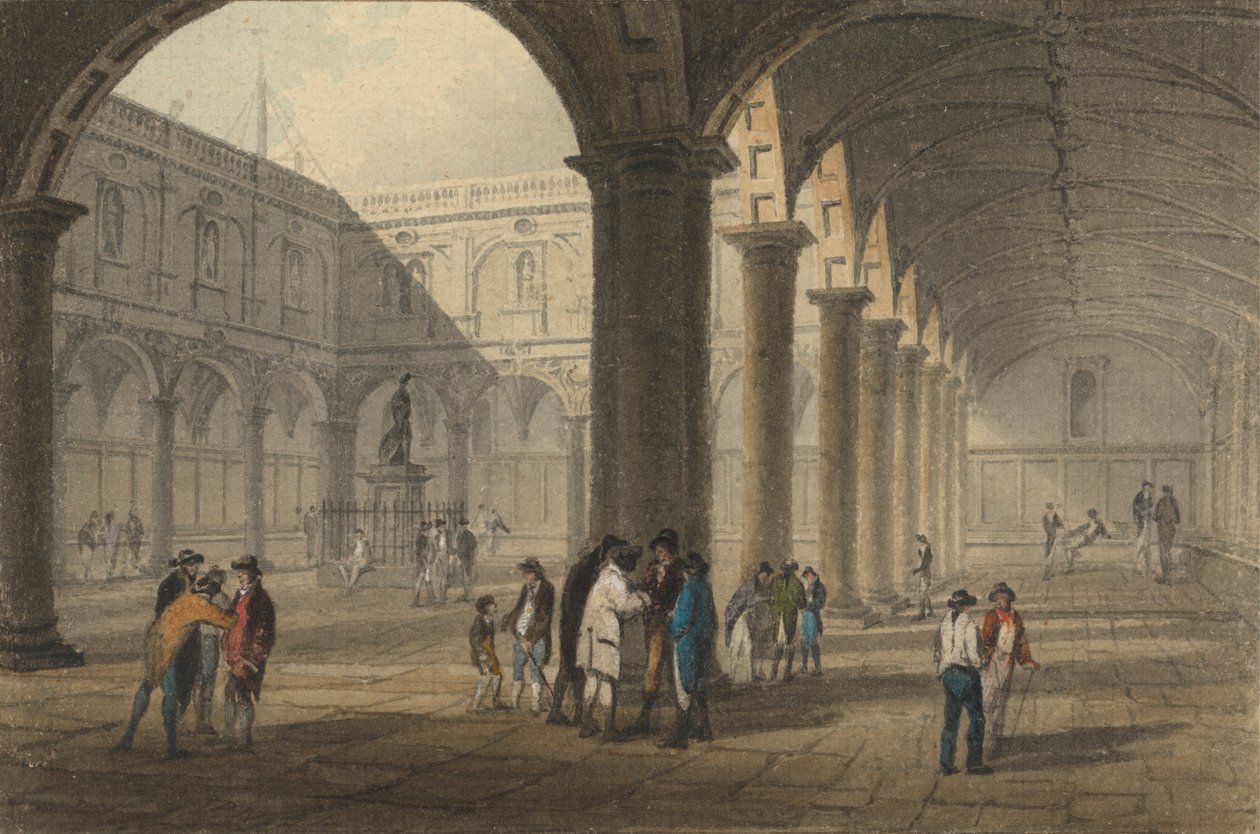 Den Kongelige Børs Quadrangle af John Preston Neale