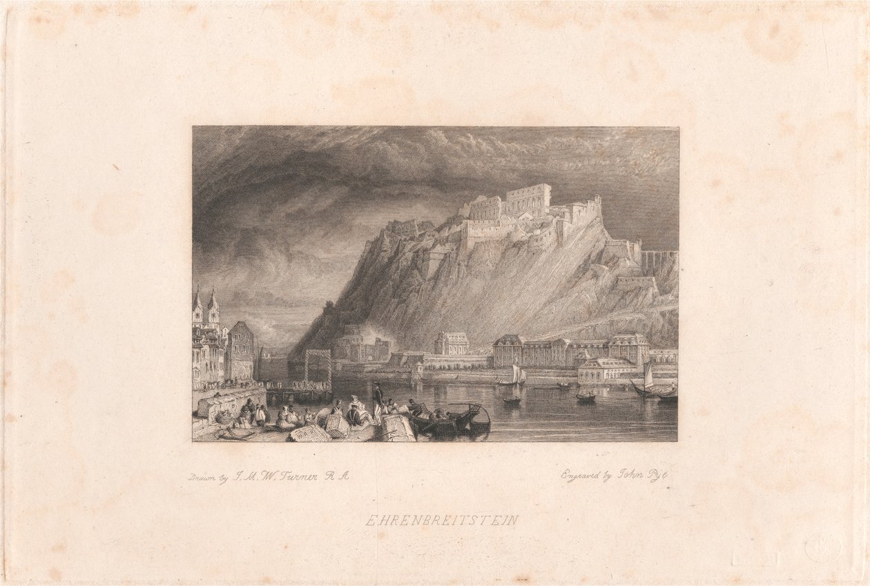 Ehrenbreitstein af John Pye